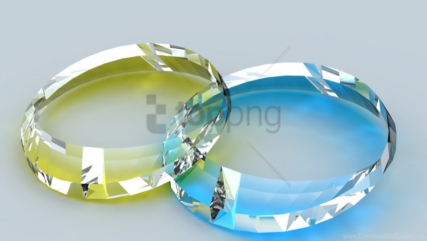 glass light precious shape stones wallpaper Isolated Object with Transparency in PNG