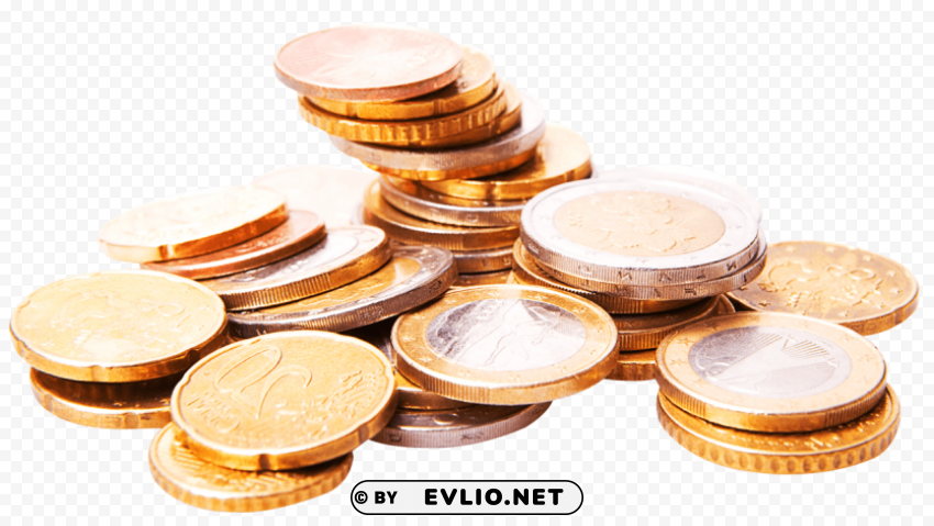 gold coin's Clean Background Isolated PNG Object