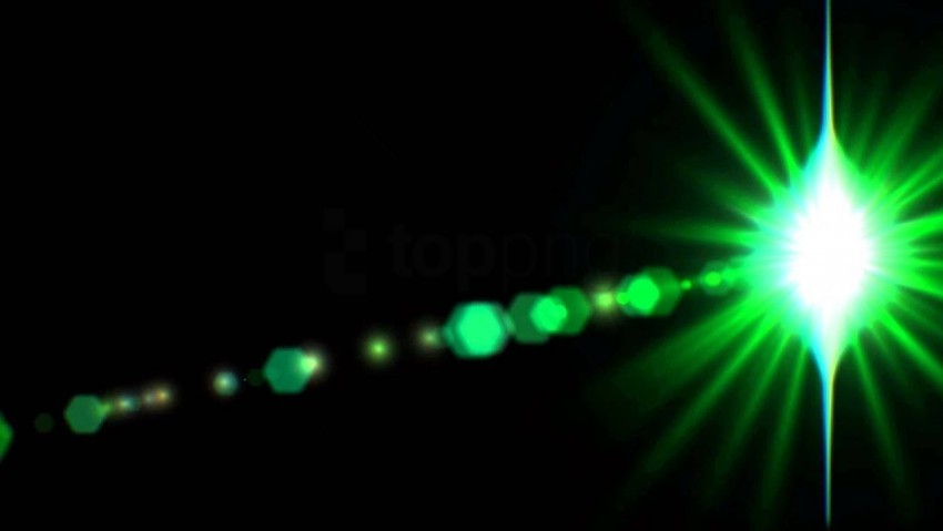 Green Lens Flare Hd Clear PNG Pictures Package