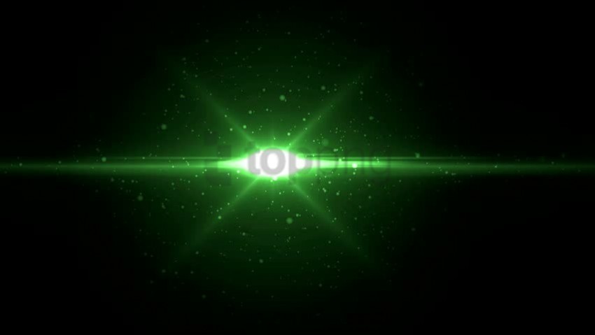 green lens flare hd ClearCut Background PNG Isolated Item