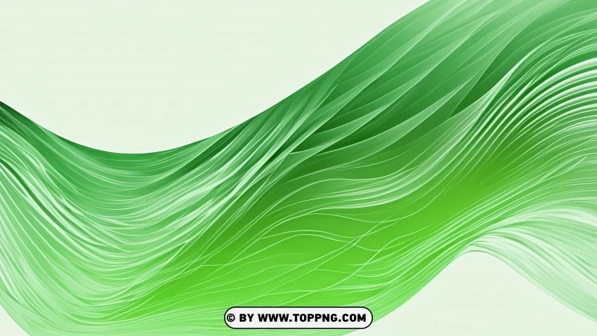 Green Wave Vector Graphic Design for Websites Isolated Character in Transparent Background PNG - Image ID 16c535f1