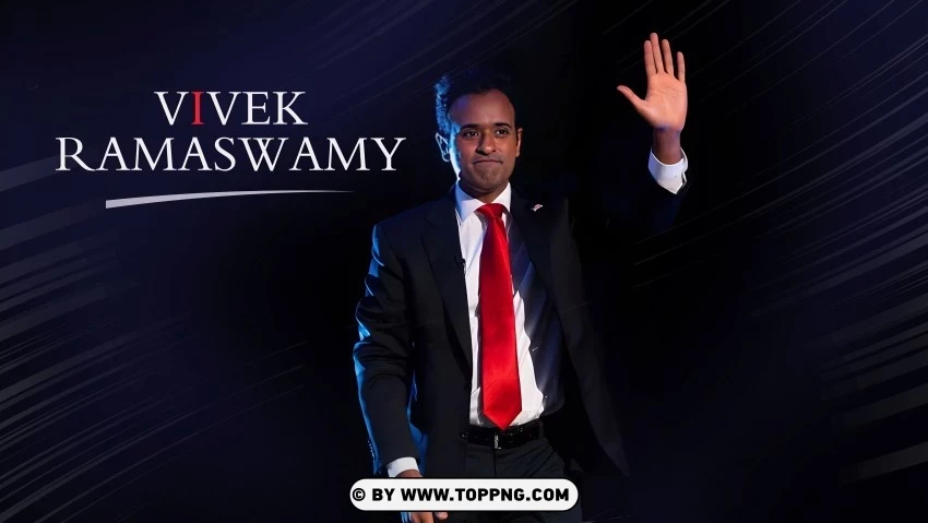 High-Quality Ethnicity Background of Vivek Ramaswamy Isolated Icon in Transparent PNG Format