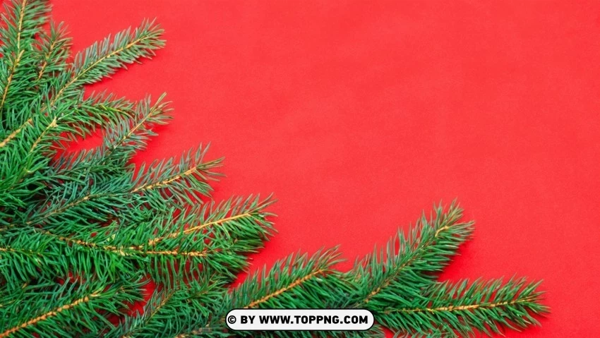 Holiday Spirit in Red & Green Christmas Wallpaper PNG images with transparent space