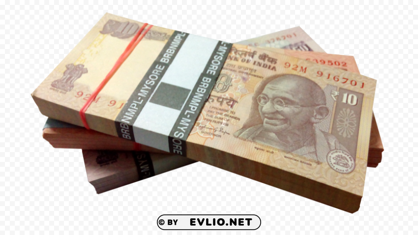 India currency mony PNG for overlays