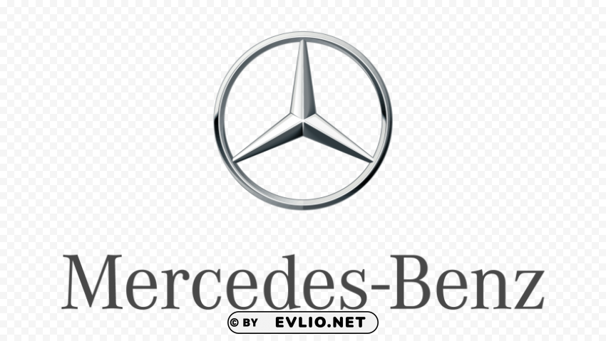 Mercedes-Benz logo Transparent PNG Isolated Object with Detail