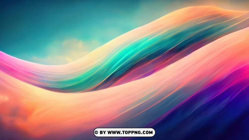 Mesmerizing Motion Abstract Waves in 4K Wallpaper Clear Background PNG Isolated Element Detail