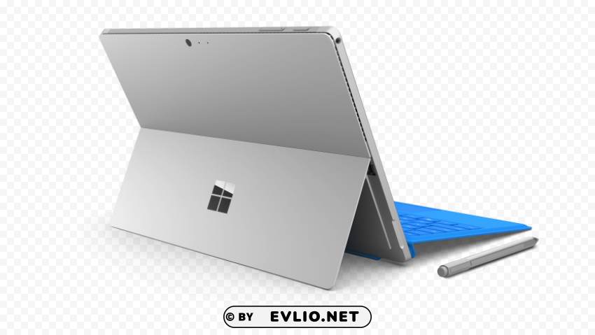 Microsoft Surface Pro 4 Back High-resolution Transparent PNG Images Set