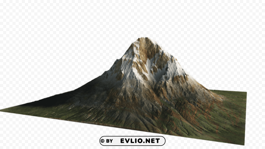 mountain Clean Background Isolated PNG Graphic clipart png photo - aa20a028