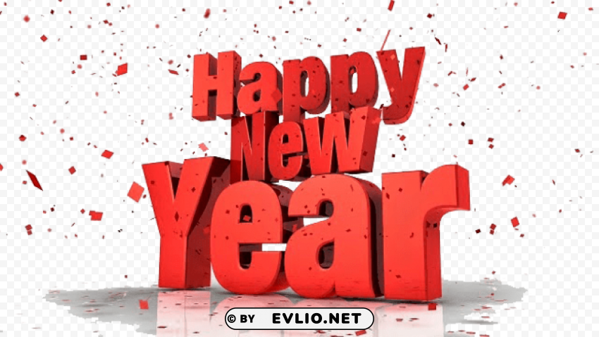 New Year Email Design PNG Art