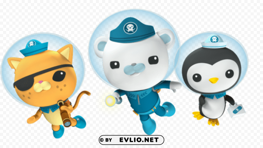 octonauts diving PNG images with alpha transparency bulk