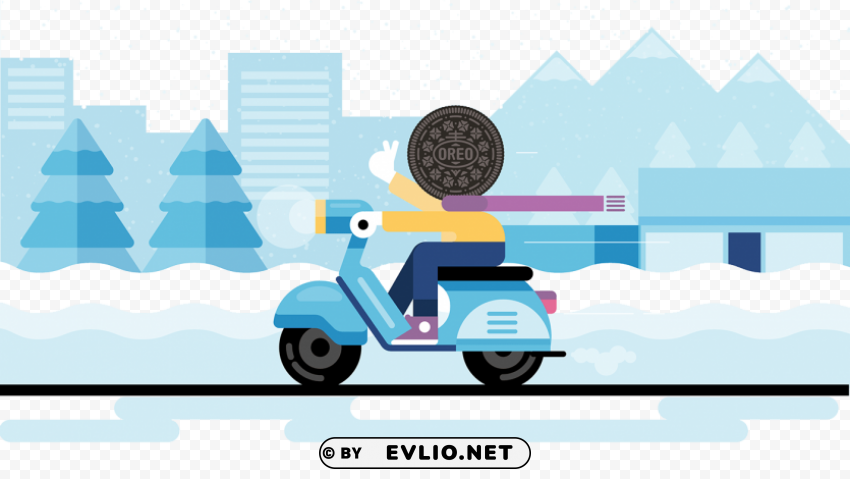 oreo PNG images for advertising