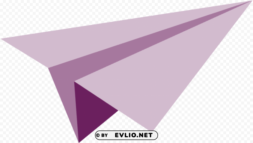 paper plane PNG Image with Transparent Isolated Graphic Element