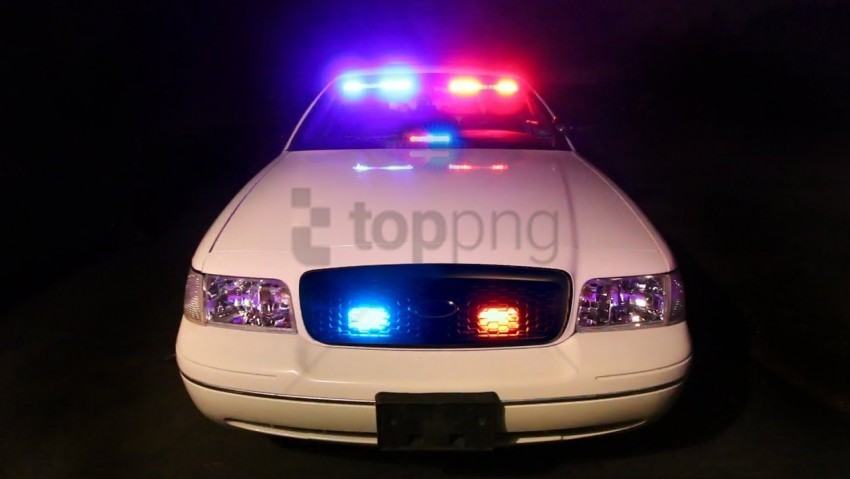 police car lights Transparent PNG pictures for editing