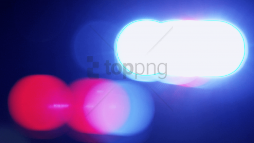 police lights PNG transparent graphics for download