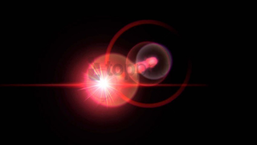red lens flare hd Free PNG transparent images