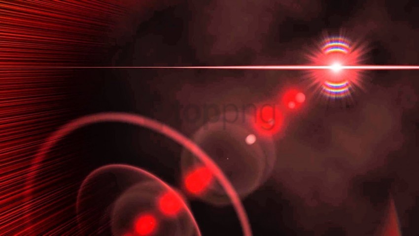 red lens flare hd High-definition transparent PNG
