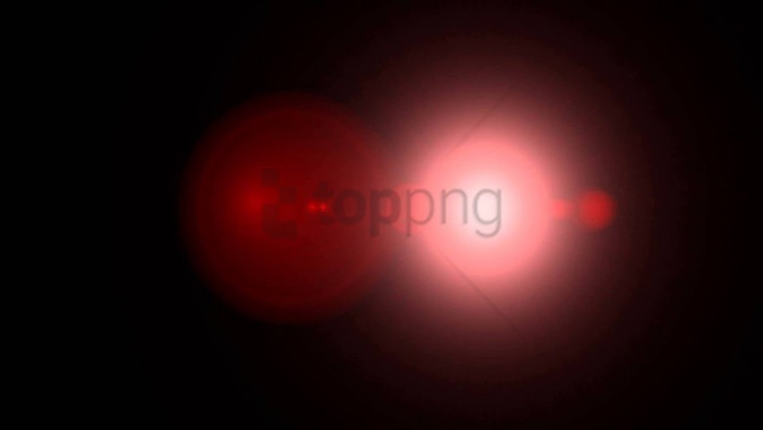 Red Lens Flare Hd High-resolution Transparent PNG Images Set