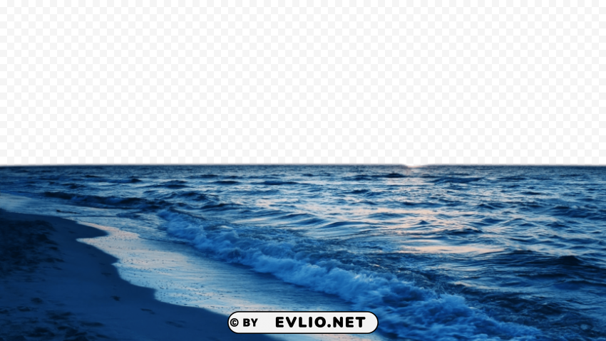 PNG image of sea with beach Clear PNG graphics free with a clear background - Image ID 9ae1c84e