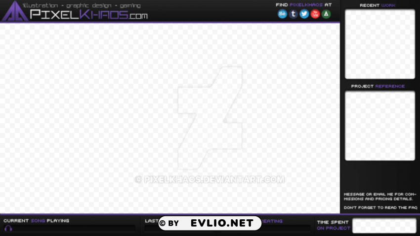 stream pixel overlay Transparent PNG Isolated Subject