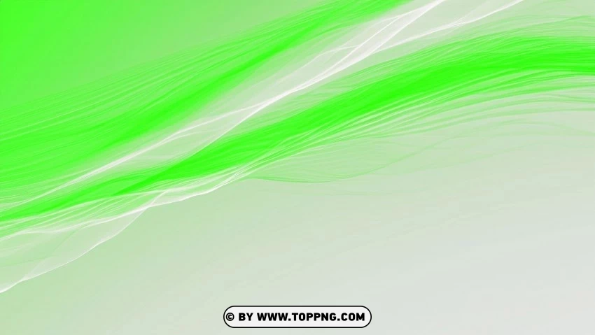 Stylish Abstract Green 4K Wallpaper Design Isolated Element in Clear Transparent PNG