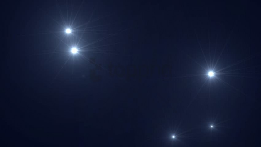 white lens flare Isolated Artwork with Clear Background in PNG
