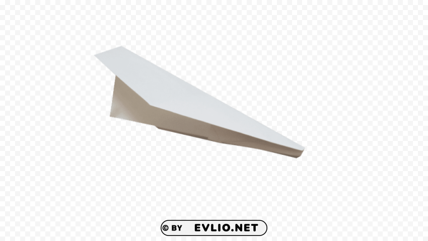 white paper plane PNG Graphic Isolated with Clear Background