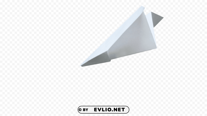 Transparent Background PNG of white paper plane PNG Graphic with Isolated Design - Image ID e3a99ff5