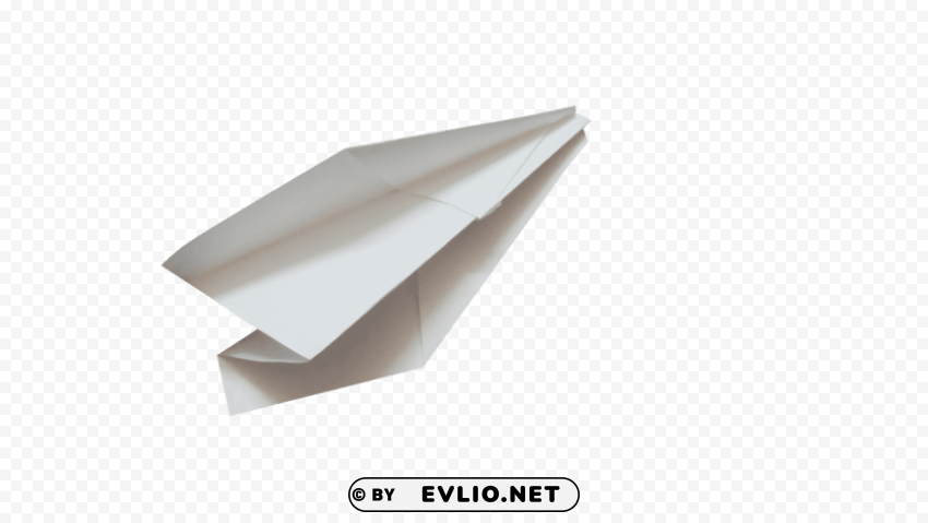 white paper plane PNG Graphic with Isolated Transparency