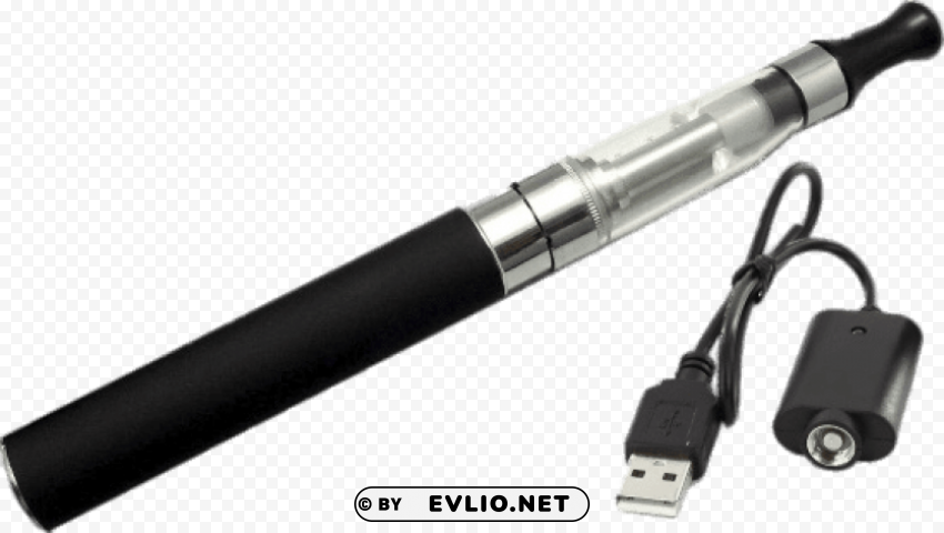 e cigarette and charger PNG Image with Isolated Graphic