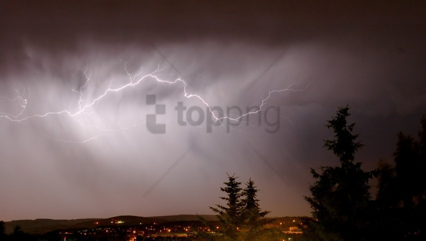 lighting cloud HighResolution Transparent PNG Isolated Item