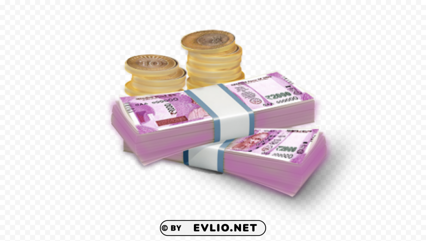 indian money PNG for educational projects