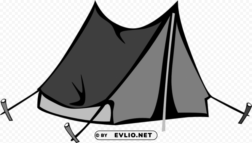 Black Tent PNG Graphics With Clear Alpha Channel Broad Selection