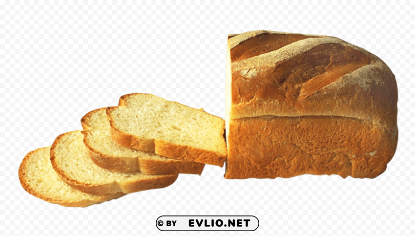 slices of bread Isolated Object in Transparent PNG Format