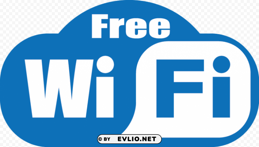 wifi icon blue Isolated Object in HighQuality Transparent PNG