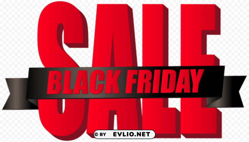 black friday sale Transparent background PNG stock