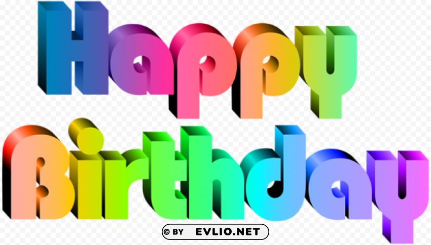 Happy Birthday Transparent PNG Images With High-quality Resolution