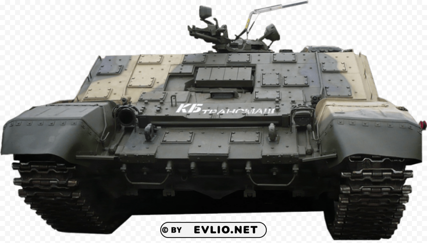 Russian military tank PNG with no background required