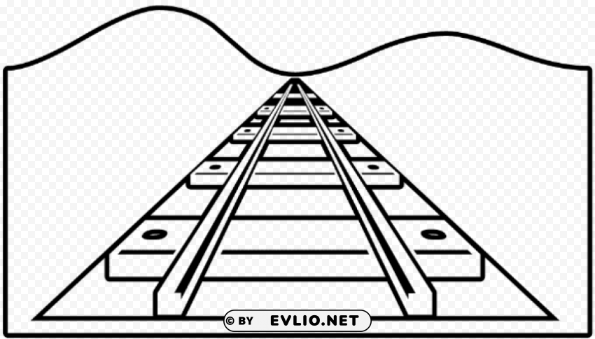train tracks coloring pages Clear PNG pictures free PNG transparent with Clear Background ID 43c66100