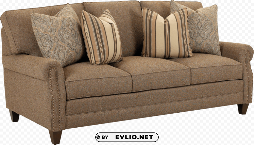 sofa hd furniture Isolated Graphic on Clear Transparent PNG