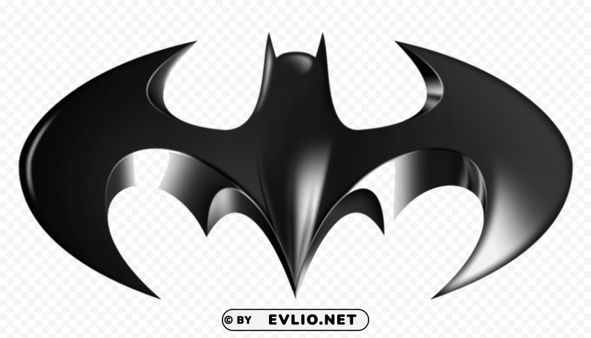 batman logo Isolated Element on HighQuality Transparent PNG