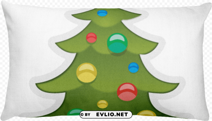 christmas tree emoji pdf PNG for online use