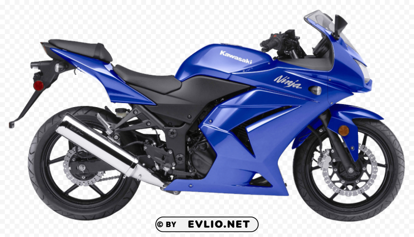Kawasaki Ninja 250R Sport Motorcycle Bike HighQuality PNG with Transparent Isolation