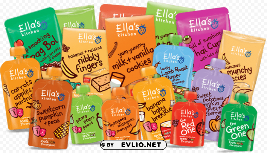 best baby food packaging Clear Background PNG Isolated Graphic Design