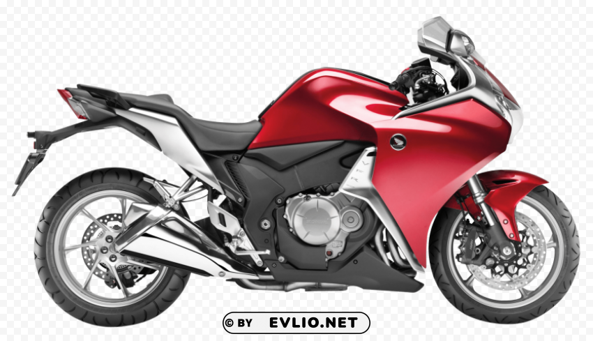 Honda VFR1200F Sport Motorcycle Bike HighResolution Isolated PNG Image PNG with Clear Background - Image ID f1a54a15