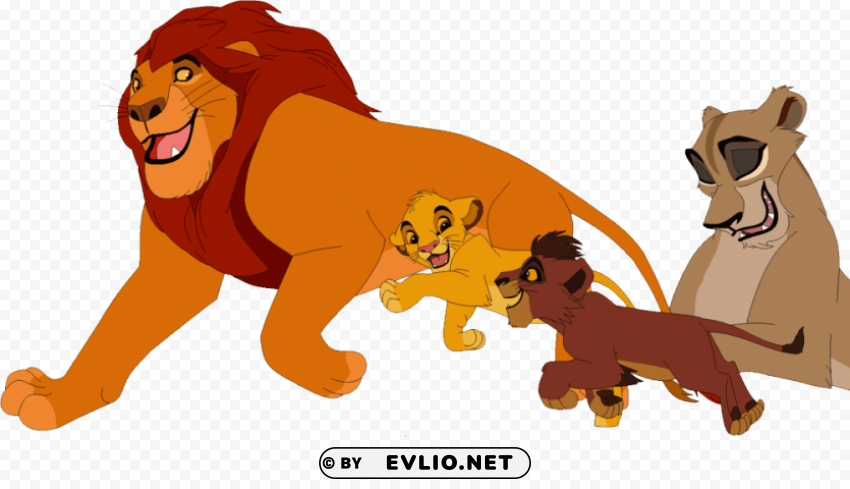 lion king Isolated Character on HighResolution PNG