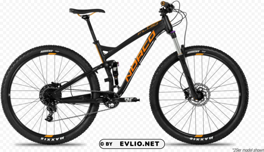 norco fluid fs 3 650b 2018 mountain bike HighQuality PNG Isolated Illustration