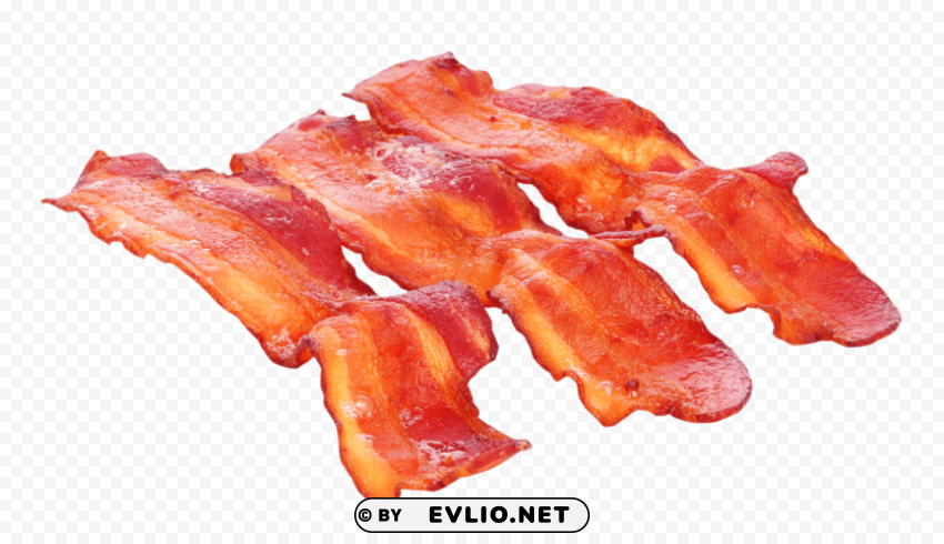 bacon PNG Graphic Isolated on Clear Background