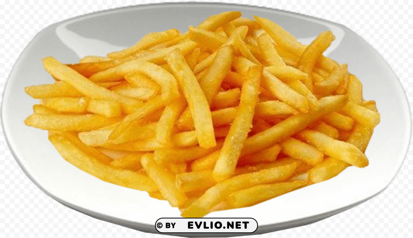 fries PNG artwork with transparency