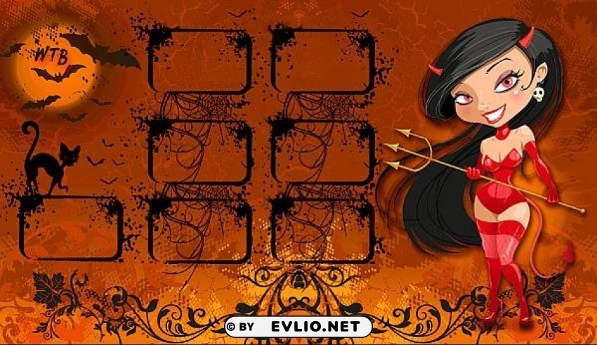 halloween-devil-wtb2 PNG transparent graphics bundle