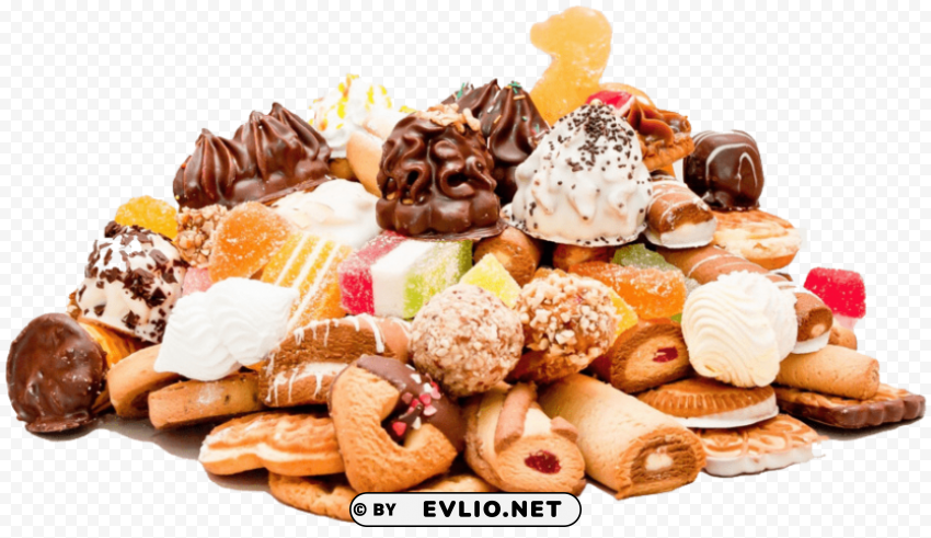 sweets photo Transparent PNG Object with Isolation